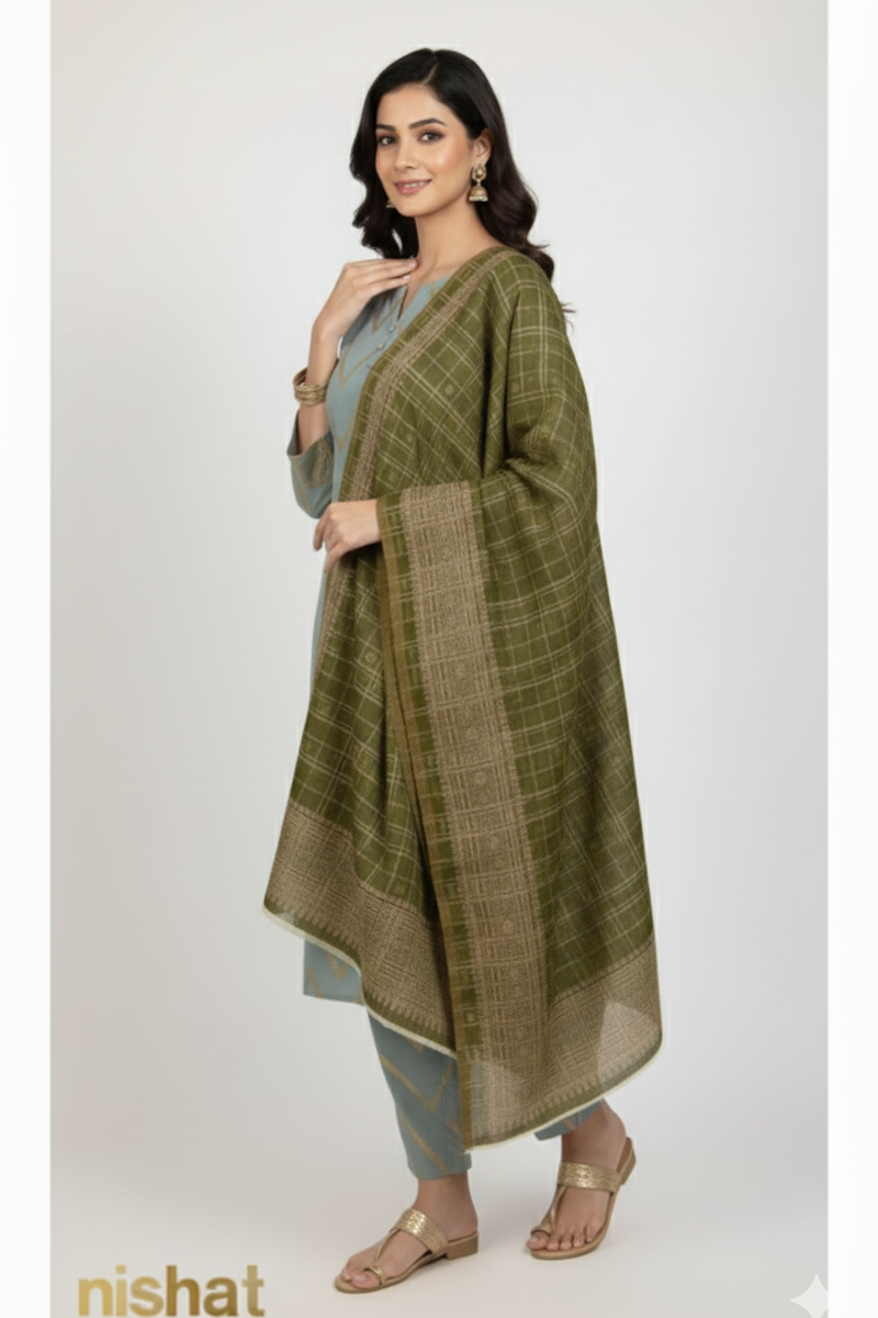 Nishat 3Piece jacquard