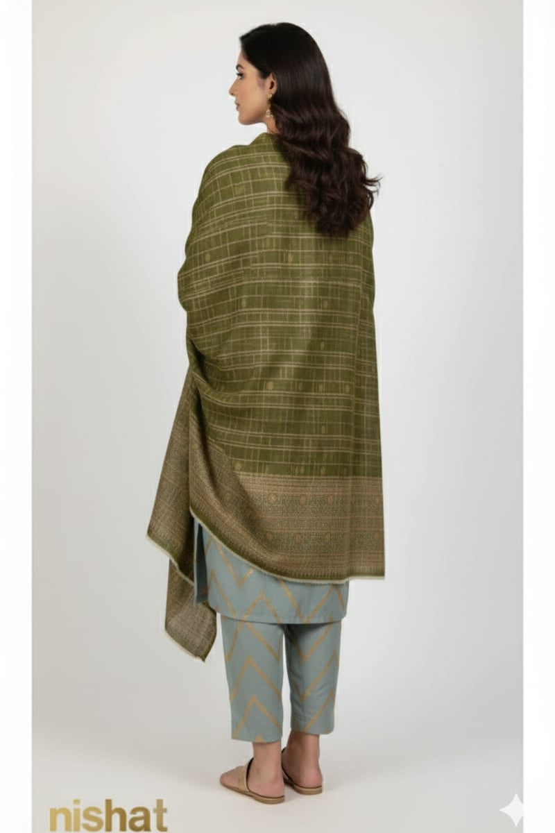 Nishat 3Piece jacquard